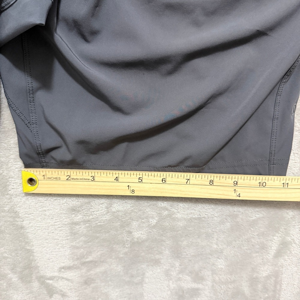 Lululemon Swim Commission Shorts Men 34 9" Gray Performance Hybrid Beach EUC - Picture 9 of 12